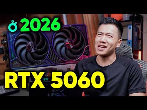 RTX 5060 còn đáng mua ở 2026 - Colorful RTX 5060 Ultra Black