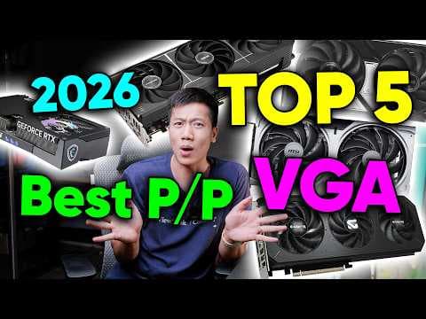 TOP 5 em CARD ĐỒ HỌA có Hiệu năng/ Giá thành tốt nhất 2026