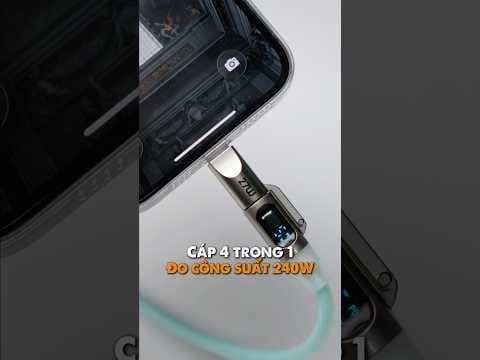 Cáp sạc đo công suất 4 trong 1 tương thích mọi thiết bị