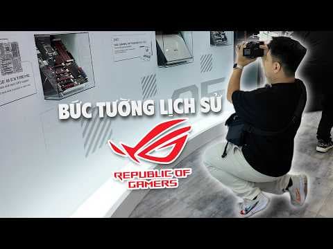 ASUS đem lại NHỮNG SIÊU PHẨM LÀM NÊN TÊN TUỔI của họ, tại Computex 2026