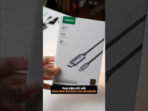 Dùng màn hình Gaming cho MacBook thì phải cần đến con cáp này USB-C to DP Ugreen