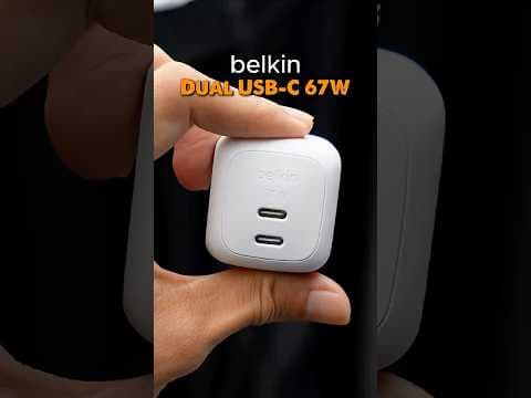 Combo sạc iPhone và MacBook mà mình đang dùng Belkin 67W