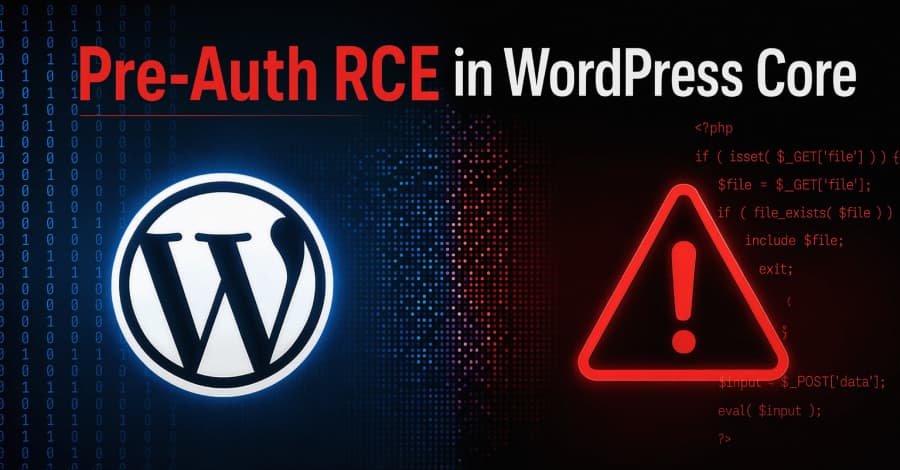 Lỗ hổng wp2shell trong WordPress Core cho phép hacker chiếm quyền điều khiển từ xa mà không cần xác thực