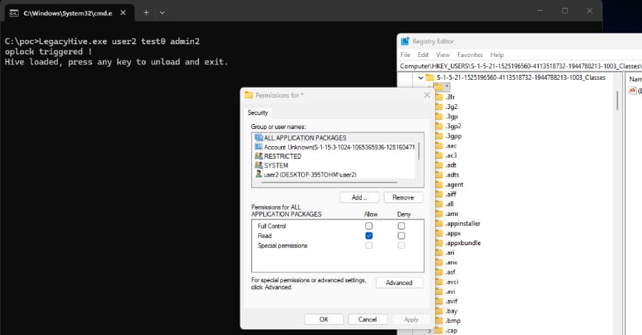 Lỗ hổng Windows zero-day mới bị công bố ngay sau Patch Tuesday: LegacyHive tấn công dịch vụ hồ sơ người dùng
